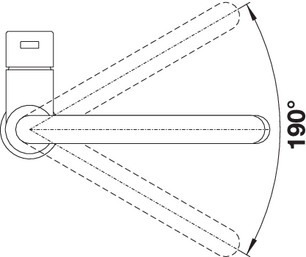 Blanco Candor S-HD -ED Küchenarmatur – Ansicht 5
