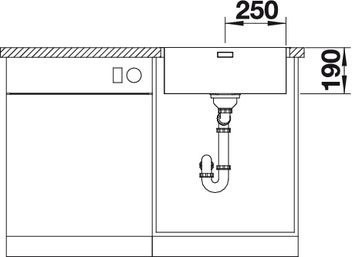 Andano 500 IF/A Andano 500-IF/A Edelstahlspüle – Ansicht 5