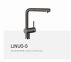 Blanco Linus S-HD -schw Küchenarmatur