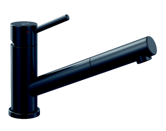 Villeroy & Boch Como Shower S HD anthrazit Küchenarmatur