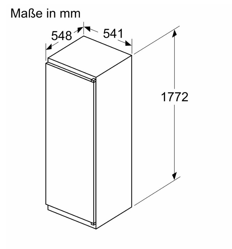 Siemens KI81RNSE0 Kühlschrank – Ansicht 4
