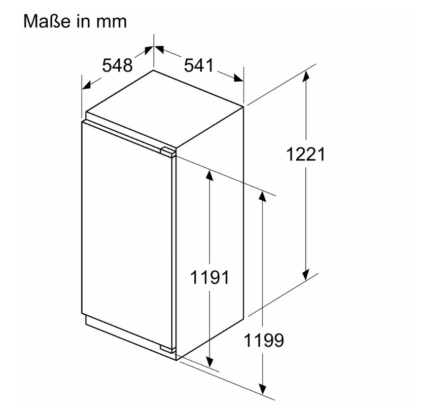 Siemens KI41R2FE1 Kühlschrank – Ansicht 4