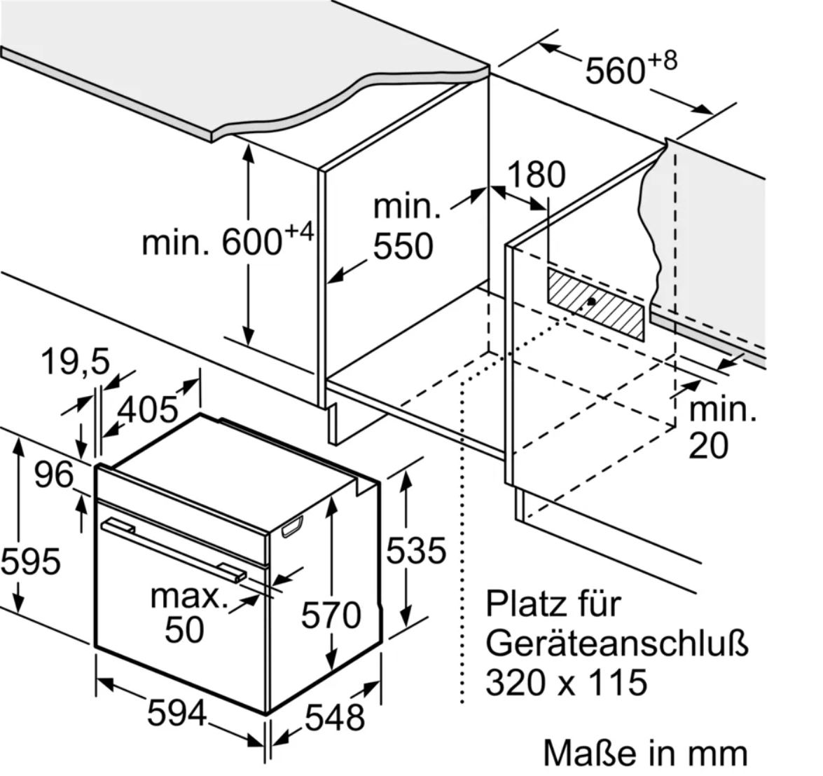 AEG HB472G0B3 Einbaubackofen – Ansicht 5