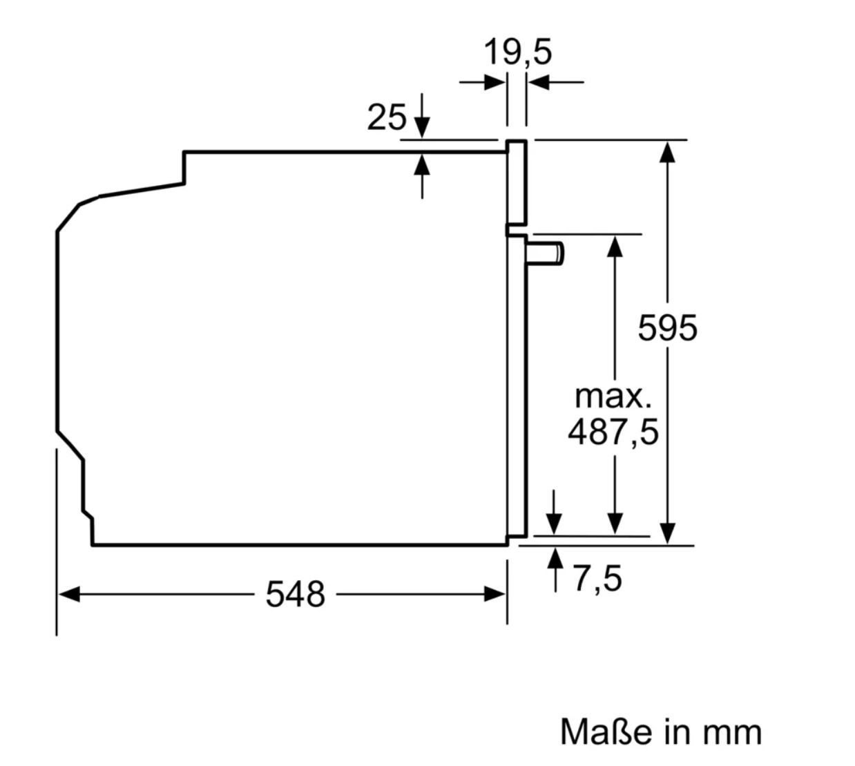 AEG HB472G0B3 Einbaubackofen – Ansicht 6