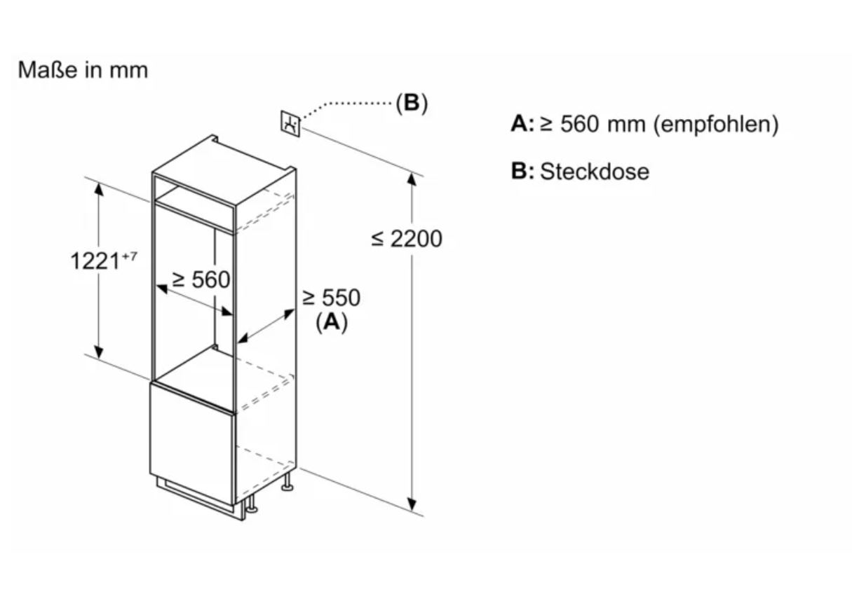 Siemens KI 41 FADD0 Einbaukühlschrank – Ansicht 6
