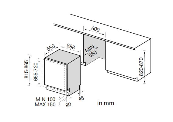Midea MDWEB1303MSW Geschirrspüler – Ansicht 5
