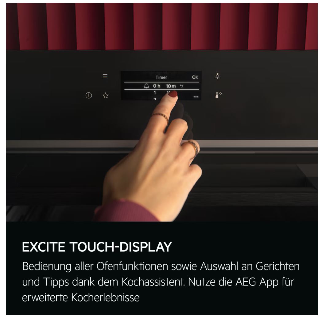 AEG BP6150B Einbau-Backofen – Ansicht 3