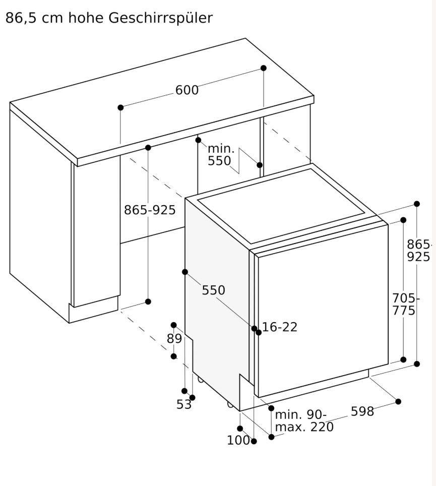 Gaggenau DF 261101 Geschirrspüler – Ansicht 2