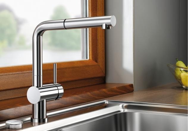 Blanco Linus F-S-ND Chrom Küchenarmatur – Ansicht 2