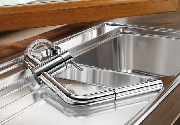 Blanco Linus F-S-ND Chrom Küchenarmatur – Ansicht 4