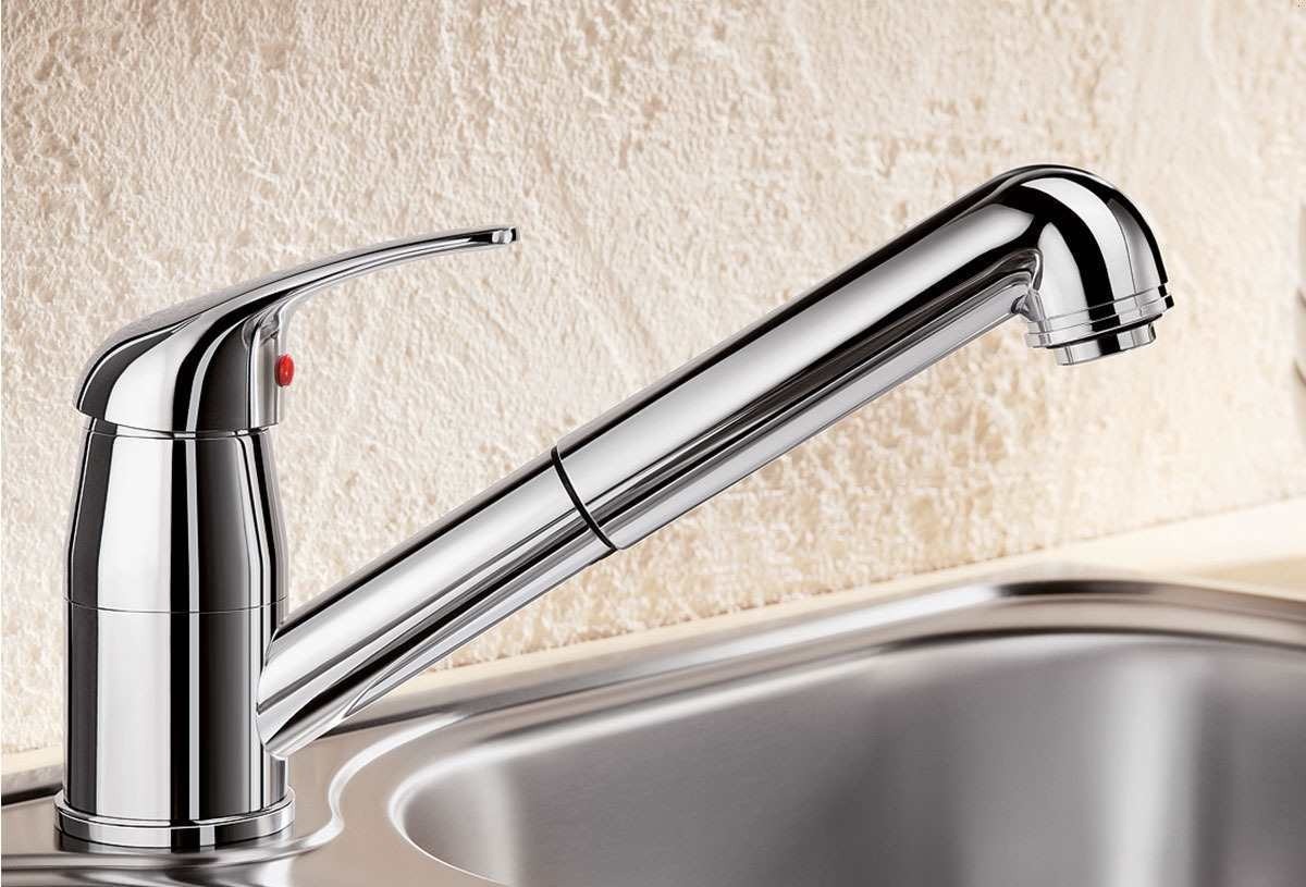 Blanco Daras S-HD Chrom Küchenarmatur – Ansicht 2