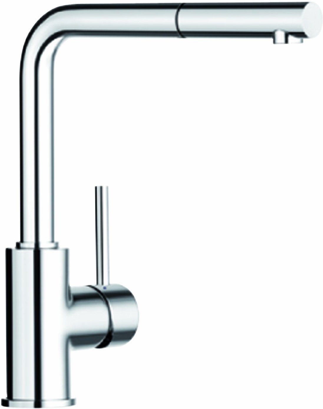 Blanco Mila S-HD Chrom Küchenarmatur – Ansicht 4