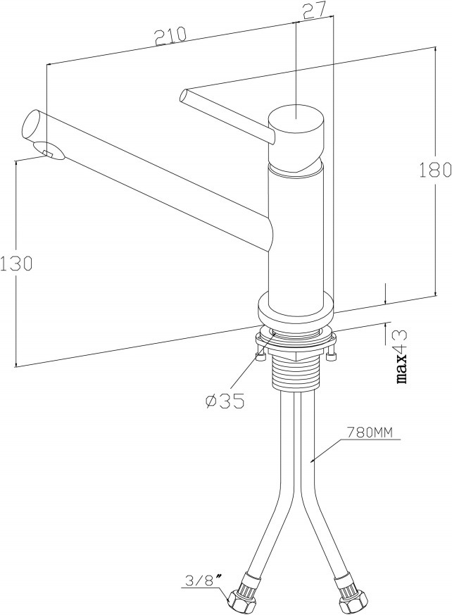 Villeroy & Boch Como-F HD ED Küchenarmatur – Ansicht 4
